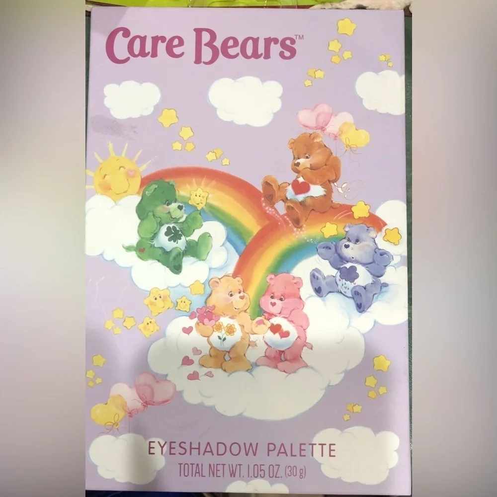 Care‎ Bears 12 piece eyeshadow palette book with mirror new
